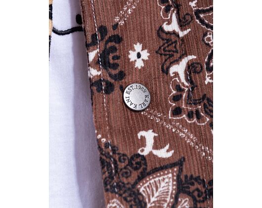 Jacke Karl Kani OG Block Paisley College Jacke hellblau/multicolor