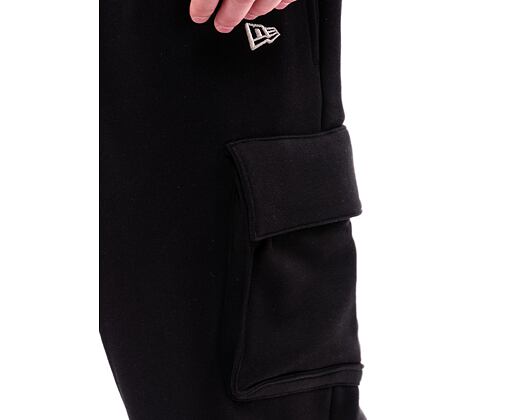 Trainerhose New Era Cargo Joggers Black / White