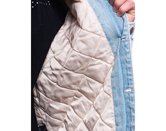 Jacke Karl Kani OG Denim Trucker Jacket hell dirty blue