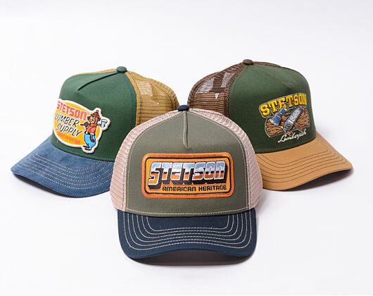 Kinder Kappe Stetson Trucker Cap Chrome 7751196