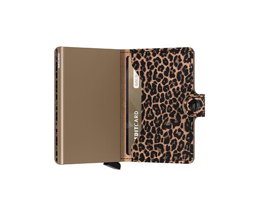 Geldbörse Secrid Miniwallet Leo Beige