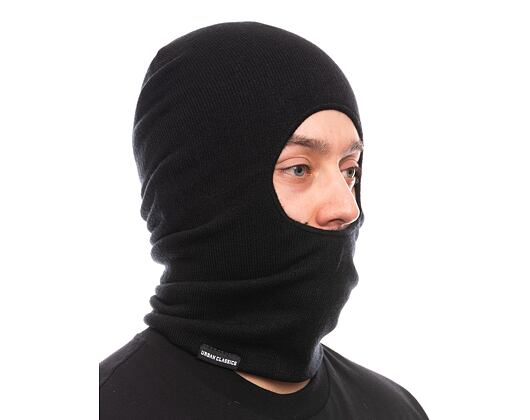 Sturmhaube Urban Classics Jacquard Skimask Black