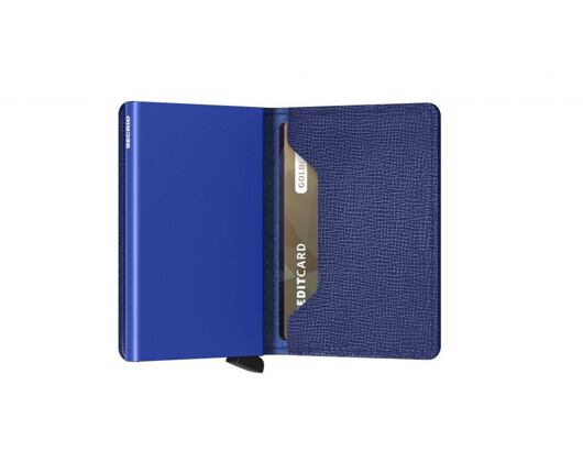 Geldbörse Slimwallet Secrid Crisple Cobalt