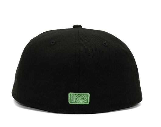 Kappe New Era 59FIFTY MLB Style Activist Chicago Cubs Cooperstown Black / Green