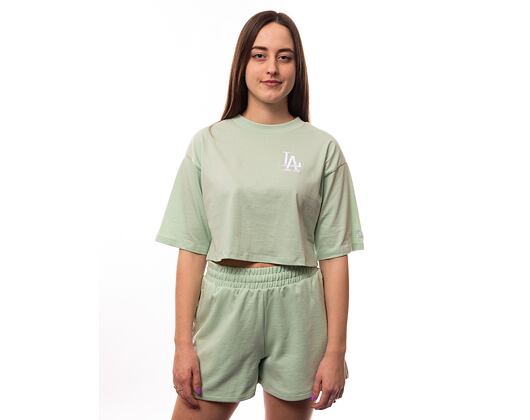 Damen Shorts New Era MLB Le Shorts - LA Dodgers - Fresh Mint / White