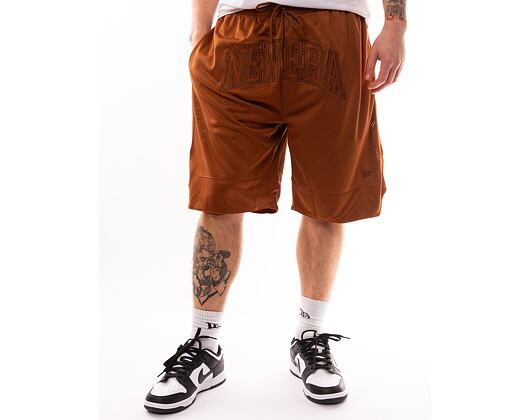 Shorts New Era Arch Logo Mesh Shorts - Caramel Brown