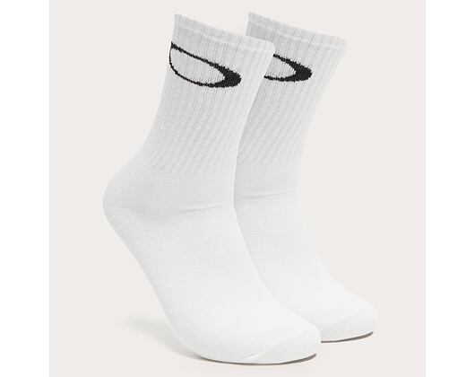 Socken Oakley Ellipse 3er Pack Crew Sock Weiß