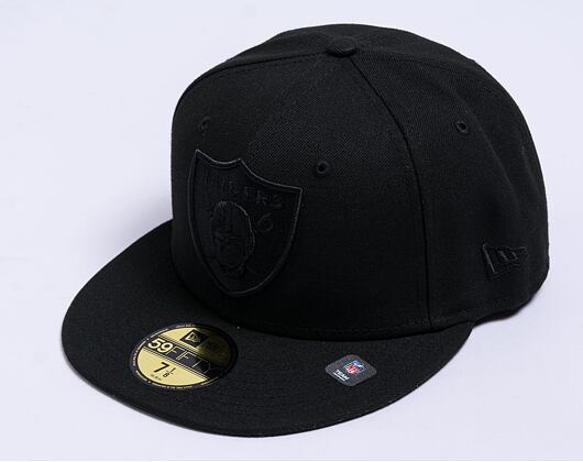 Kappe New Era - NFL Black on Black 59FIFTY - Las Vegas Raiders - Black