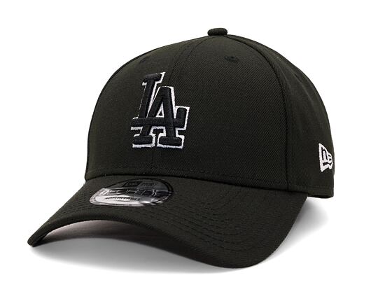 Kappe New Era - 9FORTY Pop Outline - LA Dodgers - Black / White