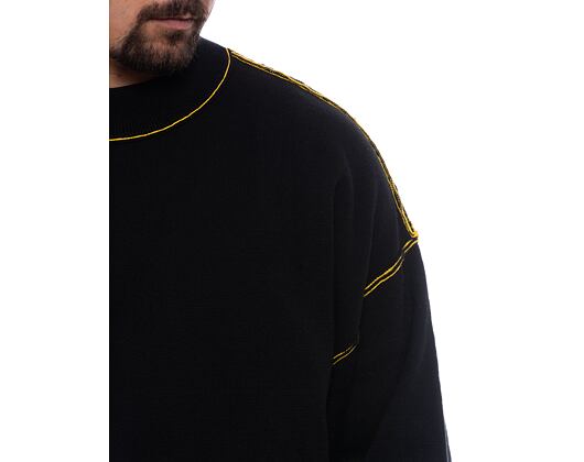 Strickpullover Wasted Paris Sweater WP Reverse Kingdom Black/Gold