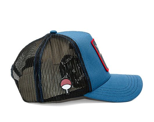 Kappe Capslab Naruto Trucker - Itachi - Royal Blue / Black
