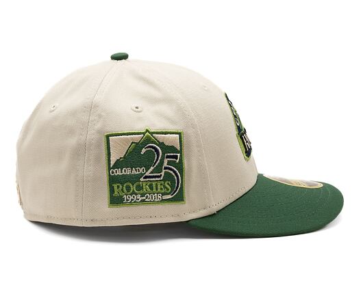 Kappe New Era 59FIFTY Low Profile "Melted Cream" Pin - Colorado Rockies - Cream