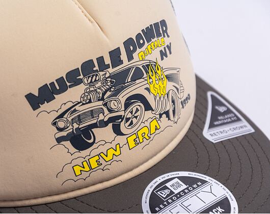 Kappe New Era 9FIFTY Retro Crown American New Era - Graphite / Ivory