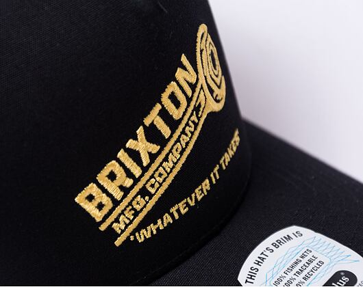 Kappe Brixton Wrench C Np MP Trucker Hat - Black/Black
