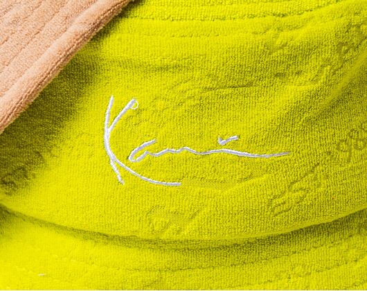 Hut Karl Kani Signature Frottee Bucket Hat green