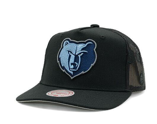 Kappe Mitchell & Ness - NBA Monogram Trucker Memphis Grizzlies Black
