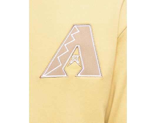 Pullover New Era MLB World Series Oversized Hoody Arizona Diamondbacks - Oat Milk / Ash Brown