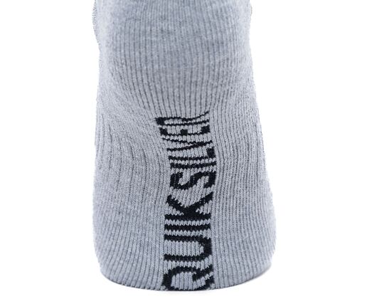 2 Paar Socken Quiksilver Basic Crew Socks White/Grey