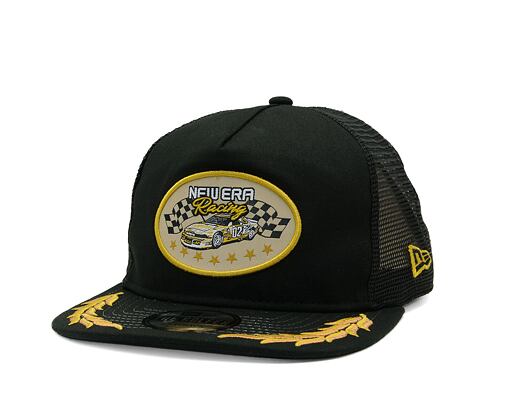 Kappe New Era - Golfer Motorsport Retro Trucker - Black