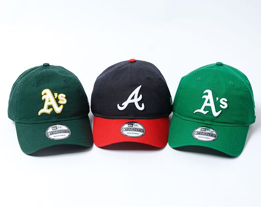 Kappe New Era - 9TWENTY Classic Dad Cap - Atlanta Braves - Team Color