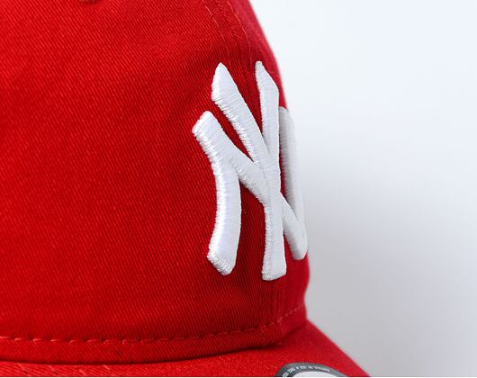Kappe New Era - 9TWENTY Classic Dad Cap - NY Yankees - Scarlet / White