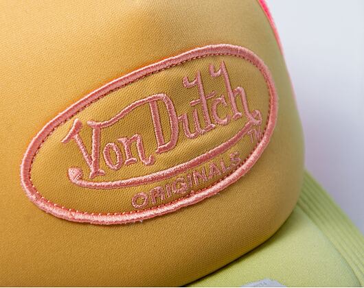 Kappe Von Dutch Tampa Trucker Foam Camel/Peach