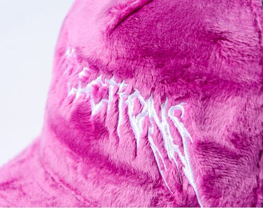 Kappe Reflection Luxury Fuzzy Trucker Trauben Lila