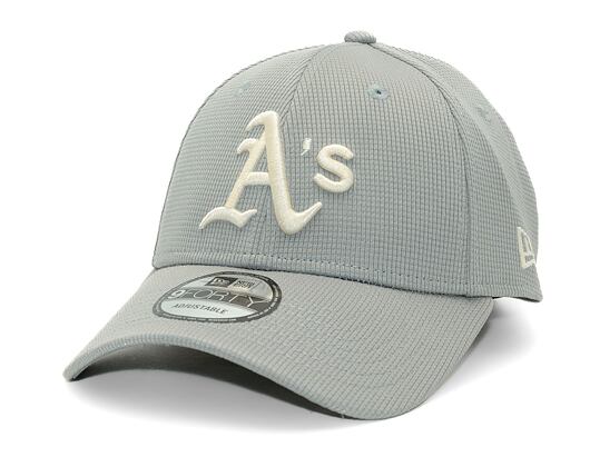 Kappe New Era - 9FORTY Pivot Knit - Oakland Athletics - Graphite