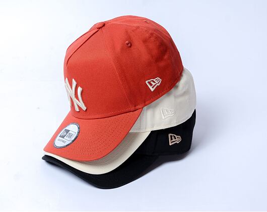 Kappe New Era - 9FORTY A-Frame League Essential - NY Yankees - Rust / Stone