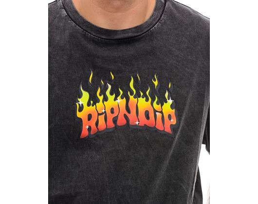 T-Shirt Rip N Dip Scary Cute Tee (Black Wash )