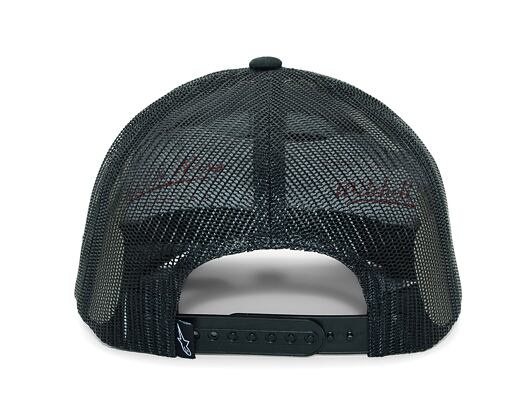 Kappe Alpinestars - Heritage Patch Trucker - Black/Black