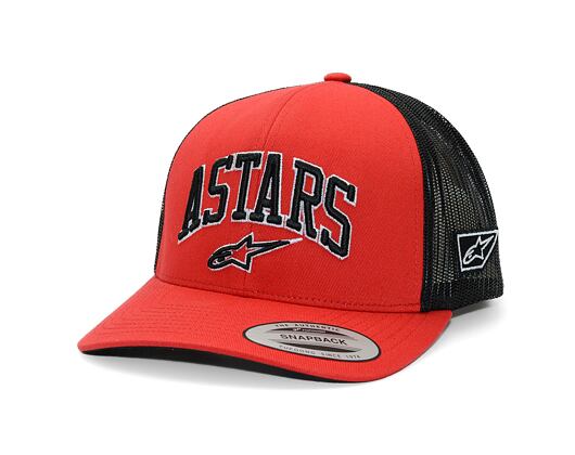 Kappe Alpinestars - Dunker Trucker - Red/Black