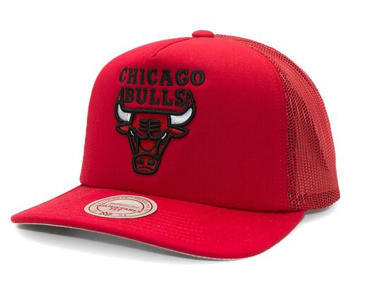 Kappe Mitchell & Ness - Evergreen Trucker - Chicago Bulls - Red