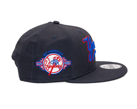 Kappe New Era - 9FIFTY MLB Wordmark Patch - NY Yankees - Navy