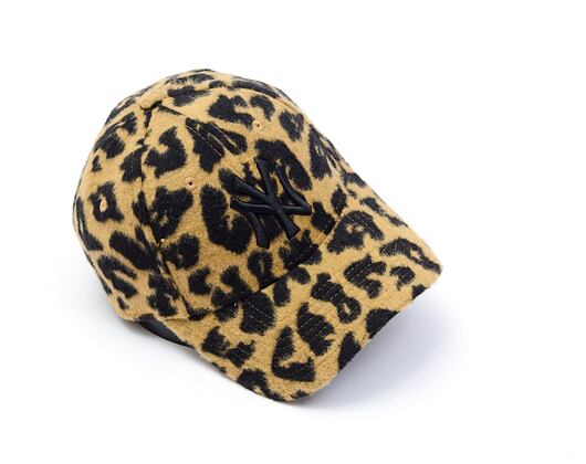Damen Kappe New Era 9FORTY Womens MLB Leopard - NY Yankees - Leopard Camo / Black