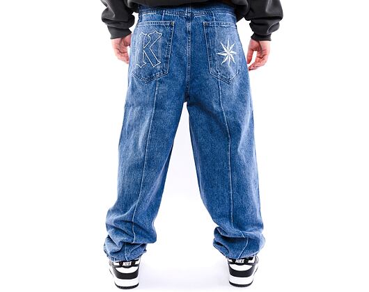 Hose Karl Kani TucStraight Leg Denim Pants vintage indigo