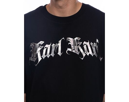 T-Shirt Karl Kani Old English Chrome Tee black