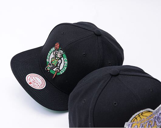 Kappe Mitchell & Ness - Shine On Snapback - Boston Celtics - Black