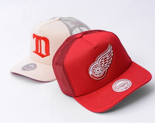 Kappe Mitchell & Ness - Evergreen Trucker - Detroit Red Wings - Red