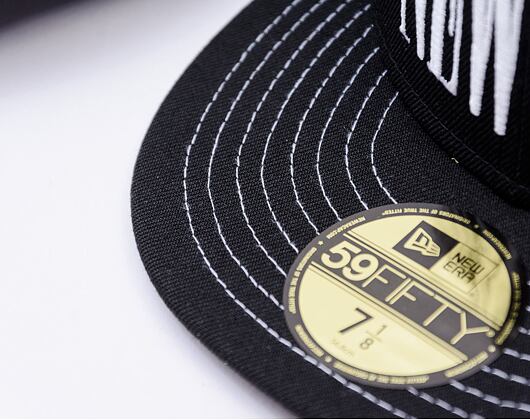Kappe New Era - Wordmark 59FIFTY - Black / White