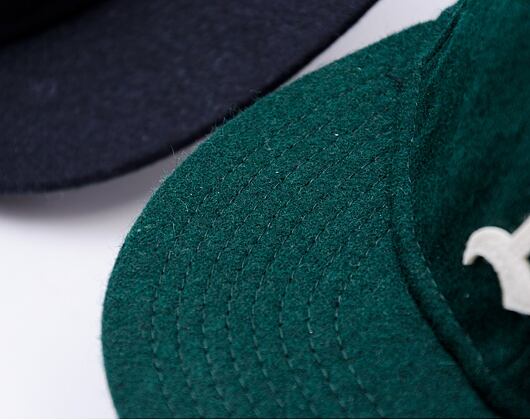 Kappe New Era - MLB Heritage 9FIFTY Retro Crown - Oakland Athletics - Kelly Green / White
