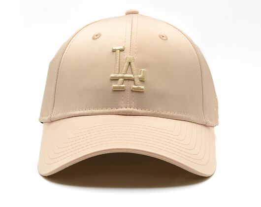 Damen Kappe New Era - MLB Satin 9FORTY - LA Dodgers - Stone