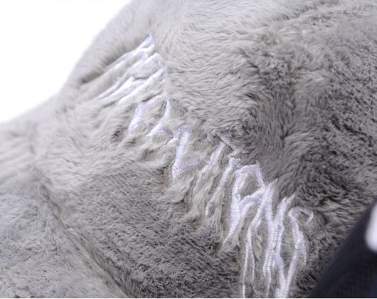 Kappe Reflection Luxury Fuzzy Trucker - Cloud Grau / Weiß