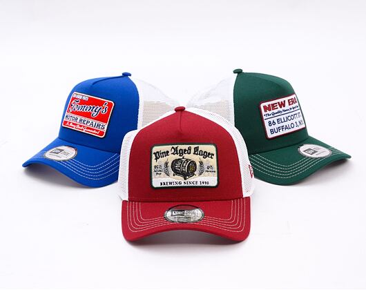 Kappe New Era - Vintage 9FORTY Trucker - Cardinal