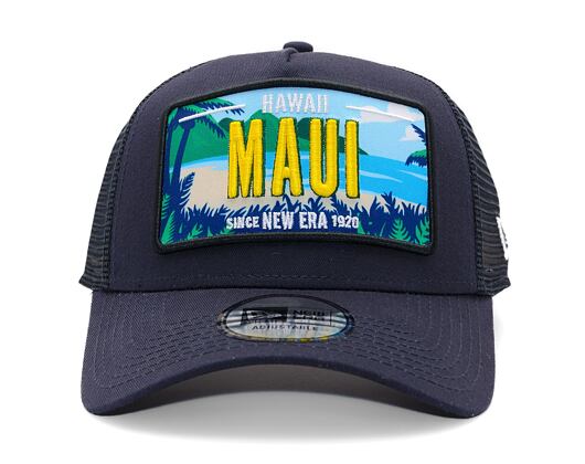Kappe New Era - License Plate 9FORTY Trucker - Navy