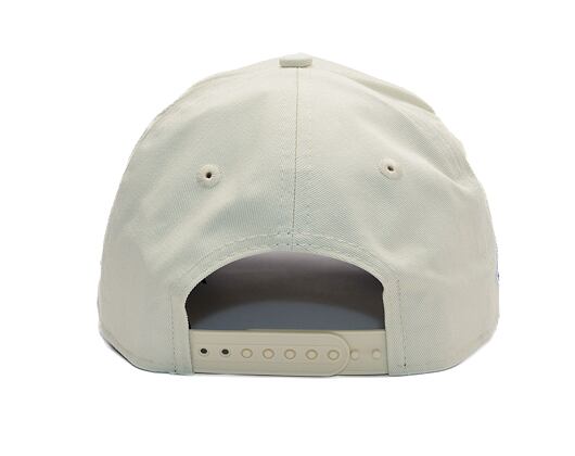 Kappe New Era - MLB Cream & Patch 9FORTY A-Frame - LA Dodgers - Cream / Blue