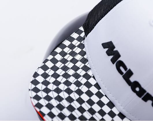 Kappe New Era - F1 Checkered Visor 9FIFTY Original Fit - Mclaren Racing - White