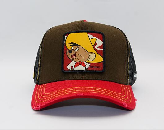 Kappe Capslab - Trucker Looney Tunes - Speedy - Brown/Red
