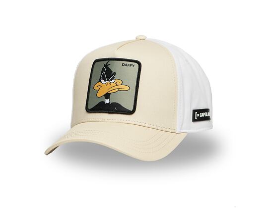 Kappe Capslab - Trucker Looney Tunes - Daffy Duck - Cream / White