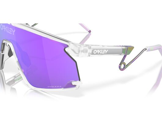 Sonnenbrille Oakley - BXTR Metal - Matte clear/Prizm Violet